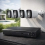 Професионален комплект за сигурност с 4 камери IP67 YL-806B, снимка 1