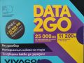 Предплатена карта Виваком data2go Vivacom sim card internet предплатен пакет, снимка 1 - Друга електроника - 45238857