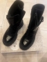 Черни кожени  стилни ботуши, снимка 8