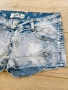 Дамски къси дънкови панталонки модерни еластични размер М/Л, снимка 4