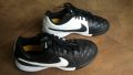 NIKE TIEMPO Leather Kids Football Astro Turf Разм EUR 36,5 / UK 4 детски стоножки за футбол 226-14-S, снимка 1