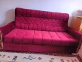 Диван с механизъм  за сън и 2 фотьойла много малко ползвани /холова гарнитура, снимка 5