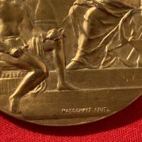 Медал Международно изложение Париж Франция 1910 г. ?, снимка 2 - Антикварни и старинни предмети - 45120380
