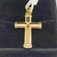 Нов Златен кръст-1,72гр/14кр, снимка 2 - Колиета, медальони, синджири - 45239277
