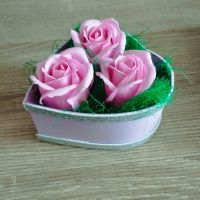 Ароматни сапунени рози, снимка 5 - Изкуствени цветя - 45835846