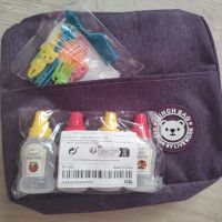 НОВО КОМПЛЕКТ Термо чанта за храна+ мини вилички за плодове+ шишенца за сосове , снимка 1 - Други - 45902221