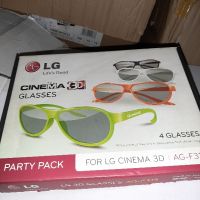 4бр 3D очила Lg, снимка 1 - Стойки, 3D очила, аксесоари - 45491283