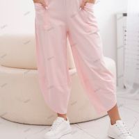 Дамски памучен комплект блуза + панталон, 3цвята , снимка 5 - Комплекти - 45656452