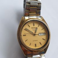 Мъжки часовник Seiko 5 Automatic, снимка 2 - Антикварни и старинни предмети - 45597584