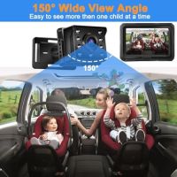 Нова Бебешка HD Камера за Кола автомобил Лесен Монтаж, 150° Видимост, снимка 2 - Друга електроника - 45660076