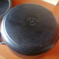 Le Creuset френска чугунена тенджера с капак , снимка 10 - Съдове за готвене - 43096492