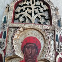 Стара дом икона Св. Марина, снимка 2 - Колекции - 45469614