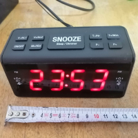 Радио-часовник будилник FM AM радио LED дисплей HRJ-248, снимка 8 - Друга електроника - 45038569