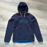 Дамско поларено яке с качулка Bergans Bryggen Fleece Jacket, Размер S, снимка 2 - Суичъри - 44941386