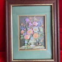3D картина в дървена рамка - цветята на Albert Williams, снимка 1 - Картини - 45312855