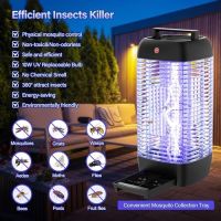 Нов Мощен електрически убиец на мухи комари насекоми с UV светлина, снимка 7 - Други стоки за дома - 45864449