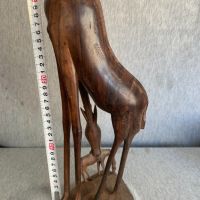 дървена фигура статуетка, снимка 4 - Статуетки - 45268389