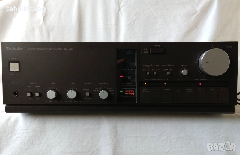 ⭐⭐⭐ Technics SU-V6X ⭐⭐⭐ Висок клас усилвател , почти като нов , 2 х 100 вата, снимка 1