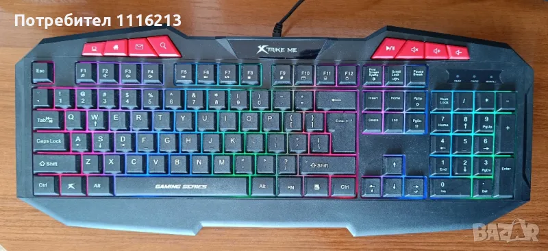 Клавиатура XTRIKE ME KB-503, снимка 1