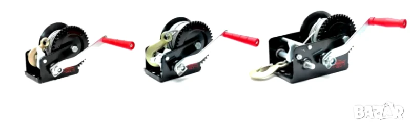 Ръчна лебедка с метално въже 10м DRAGON WINCH, снимка 1
