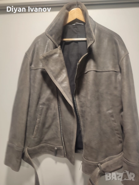 Мъжко кожено яке., снимка 1