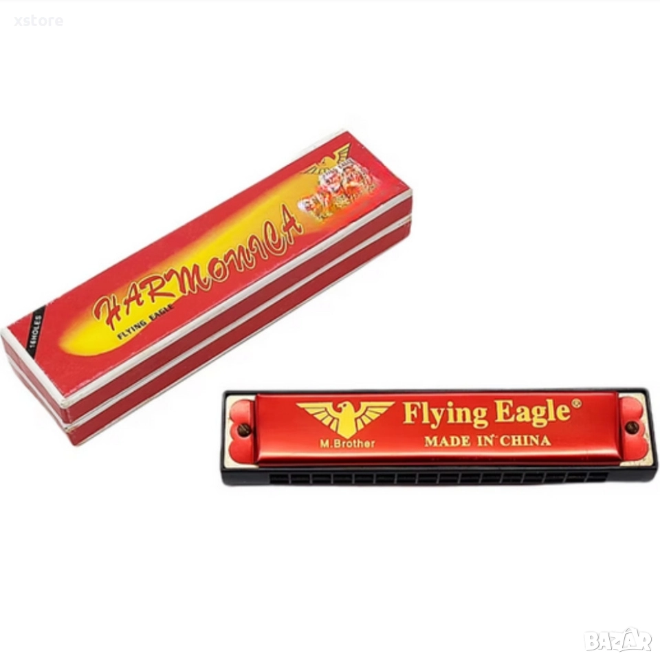 Първата музика на твоето дете – хармоника Flying Eagle с кристален звук, снимка 1