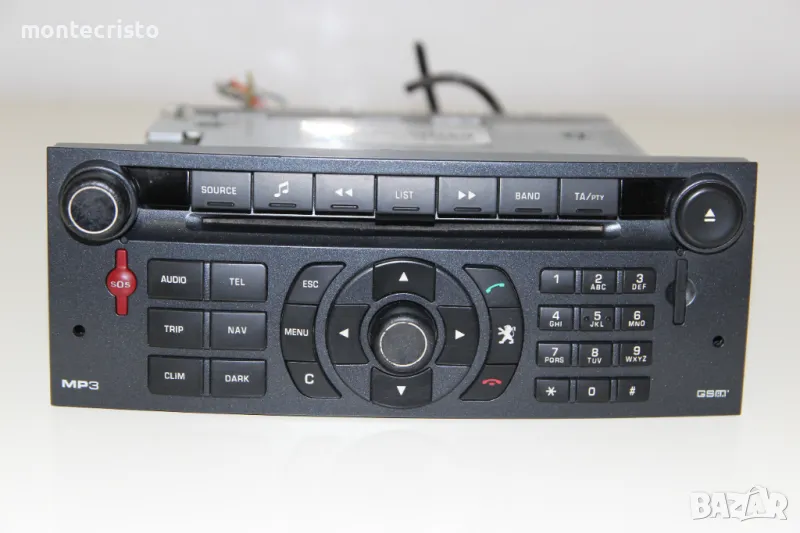 CD Radio MP3 Навигация Navi Peugeot 407 Coupe (2005-2011г.) 96650244XA Радио, снимка 1