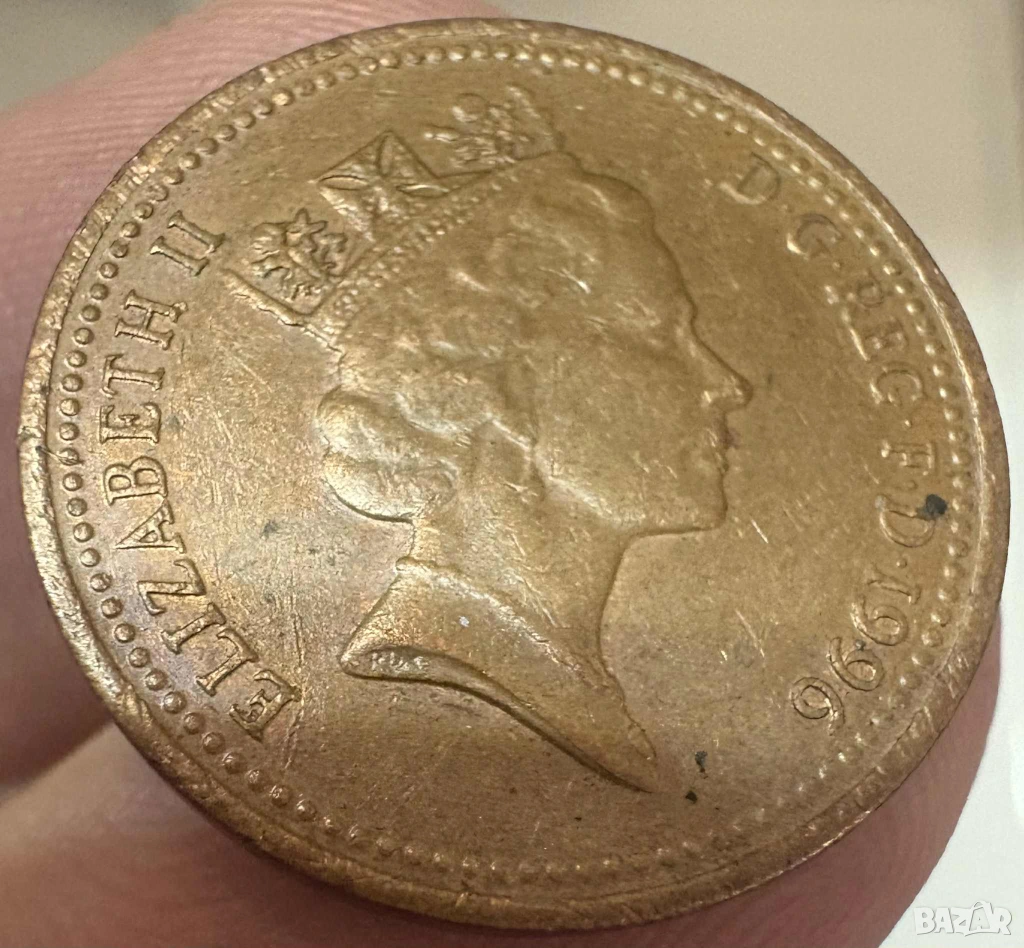 Монета one panny - 1996 г, снимка 1