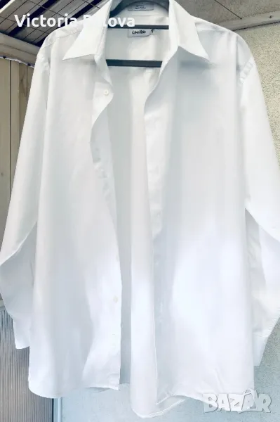 Нова бяла риза CALVIN KLEIN, снимка 1