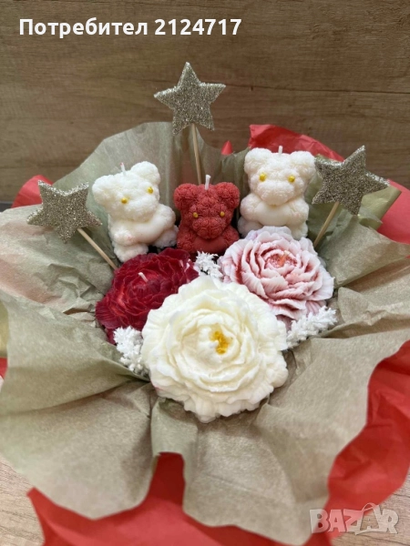 Букет от свещи , снимка 1