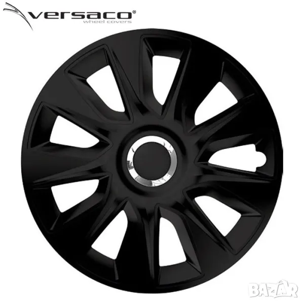 Тасове за джанти Versaco Stratos RC Black, снимка 1