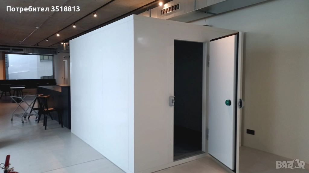 Хладилна камера 12m3 с Безшумен инверторен хладилен агрегат KLIMATRON, снимка 1