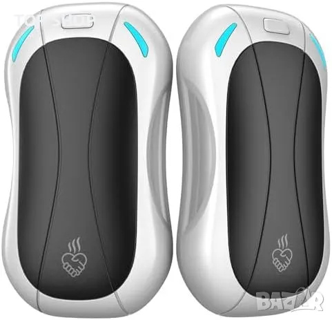 Нов комплект от 2 броя Акумулаторни нагреватели за ръце 5200mAh Подарък, снимка 1