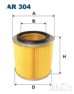 FILTRON AR304 Въздушен филтър 2.8 D, NISSAN Laurel (C32) 1984 - 1990 OE 16546V7200 , снимка 1