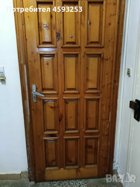 Дървена врата, снимка 1