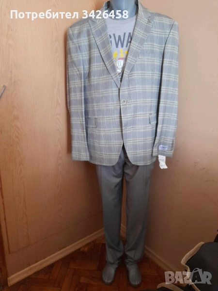 Мъжки костюм голям размер, снимка 1