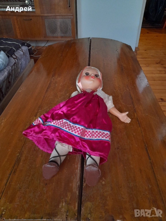 Стара кукла Аленушка, снимка 1