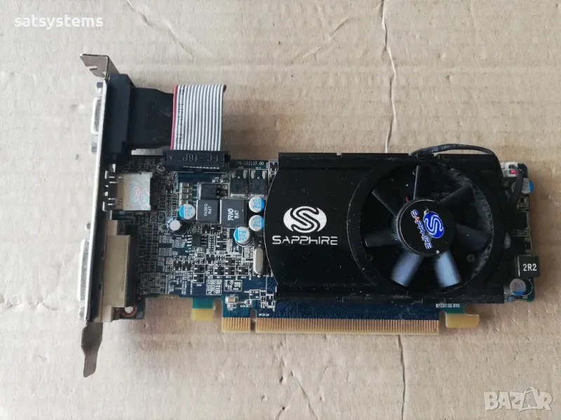 Видео карта AMD Radeon Sapphire HD 5570HM HDMI 1024MB GDDR3 128bit PCI-E, снимка 1