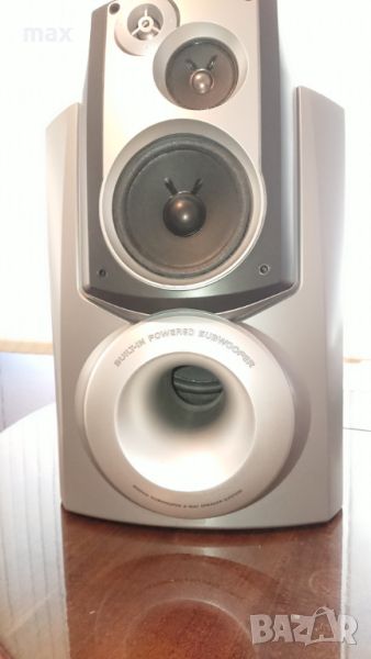 aiwa sx-wnf959   2× 165w, четирилентови мощни колони с вграден субуфер , снимка 1