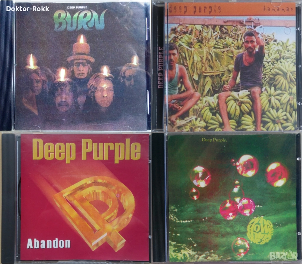 DEEP PURPLE - CDs - НЕОФИЦИАЛНИ ДИСКОВЕ, снимка 1