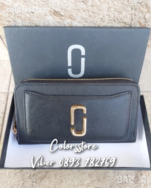 Черно портмоне Marc Jacobs кодSG55u, снимка 1