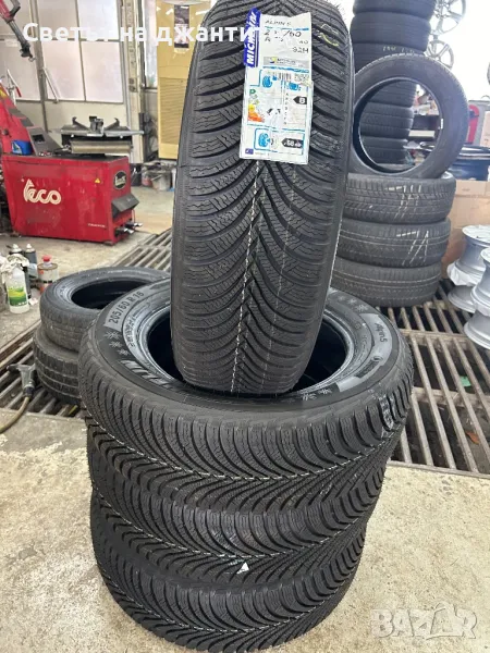 Гуми Зимни 205/60/16 Michelin Alpine 5 Нови 4 броя, снимка 1