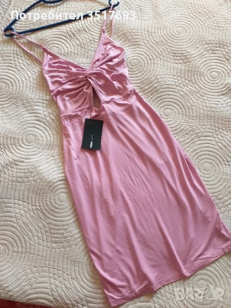 Дамска рокля отворен гръб S/M , снимка 1