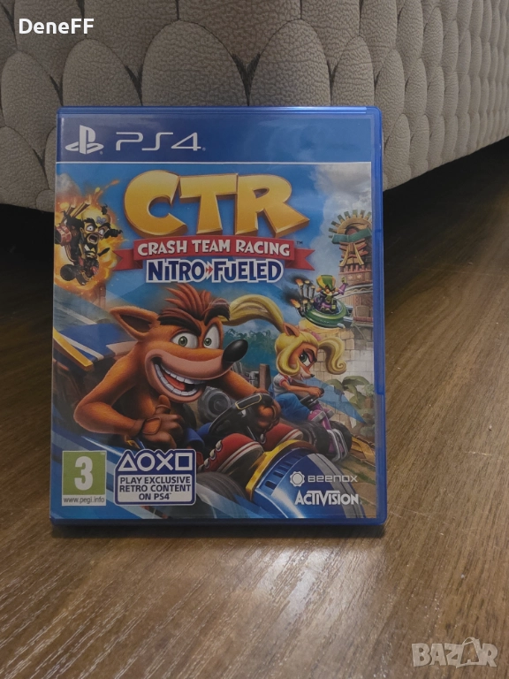 Ctr crash team racing ps4 ps5 playstation 4/5, снимка 1
