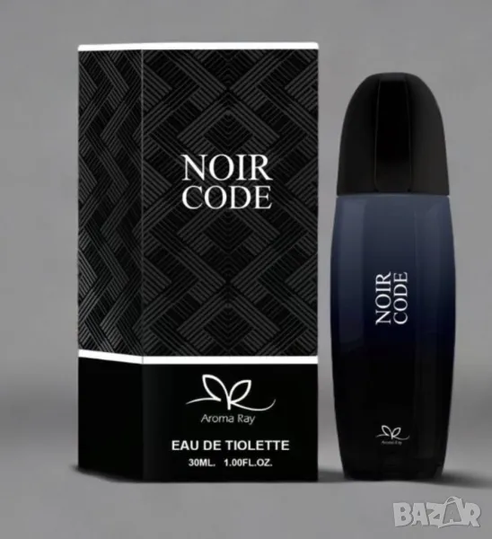 Тоалетна вода за мъже Noir Code Eau De Tiolette, снимка 1