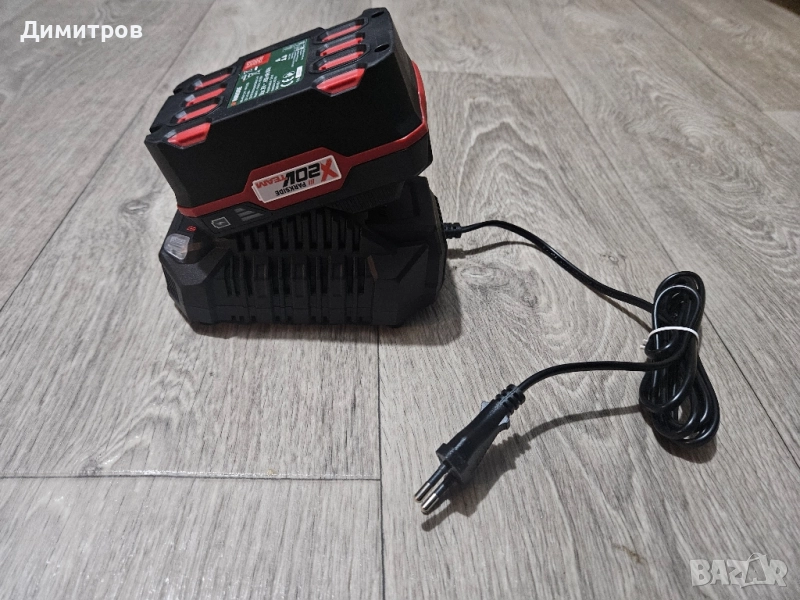 Акумулаторна батерия Parkside 4ah и зарядно., снимка 1