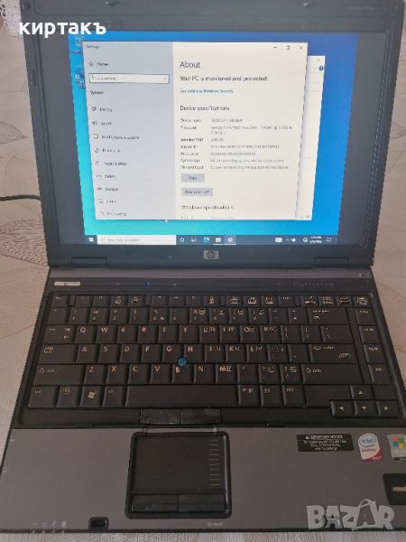 Продавам лаптоп HP 6910p. , снимка 1