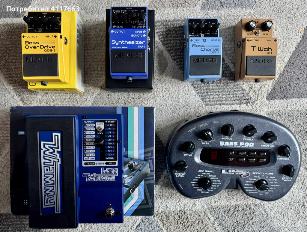 Ефекти за Бас Китара, снимка 1