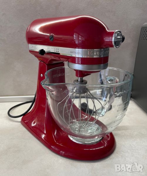 Планетарен Миксер KitchenAid Artisan 5KSM125EER 4.8л Empire Red, снимка 1