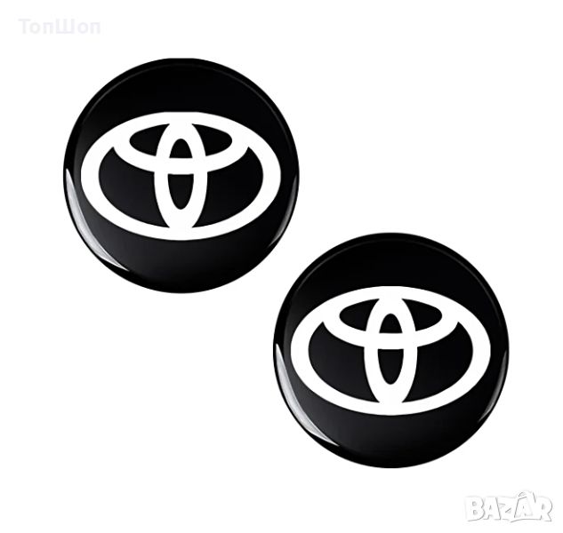 Toyota стикери за ключалка, снимка 1